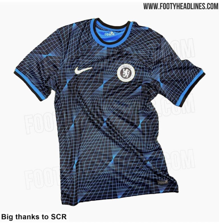 Footy Headlines Poznaliśmy wyjazdowe koszulki Chelsea na sezon 2023/