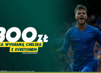 300 zł za wygraną Chelsea z Evertonem – promocja bukmachera BETFAN